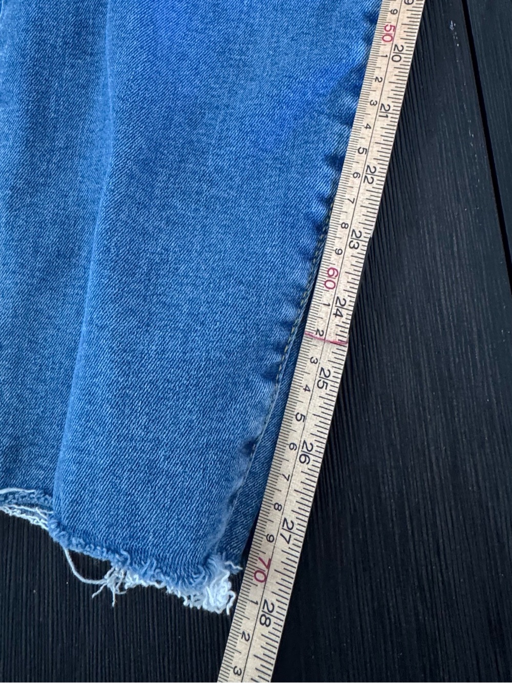 Good American Jeans Womens 14 18 Cotton Raw Hem Skinny Always Fits Good Waist - Picture 11 of 12